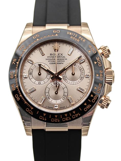 rolex daytona 18k rose gold bottoms|rolex daytona 18k gold price.